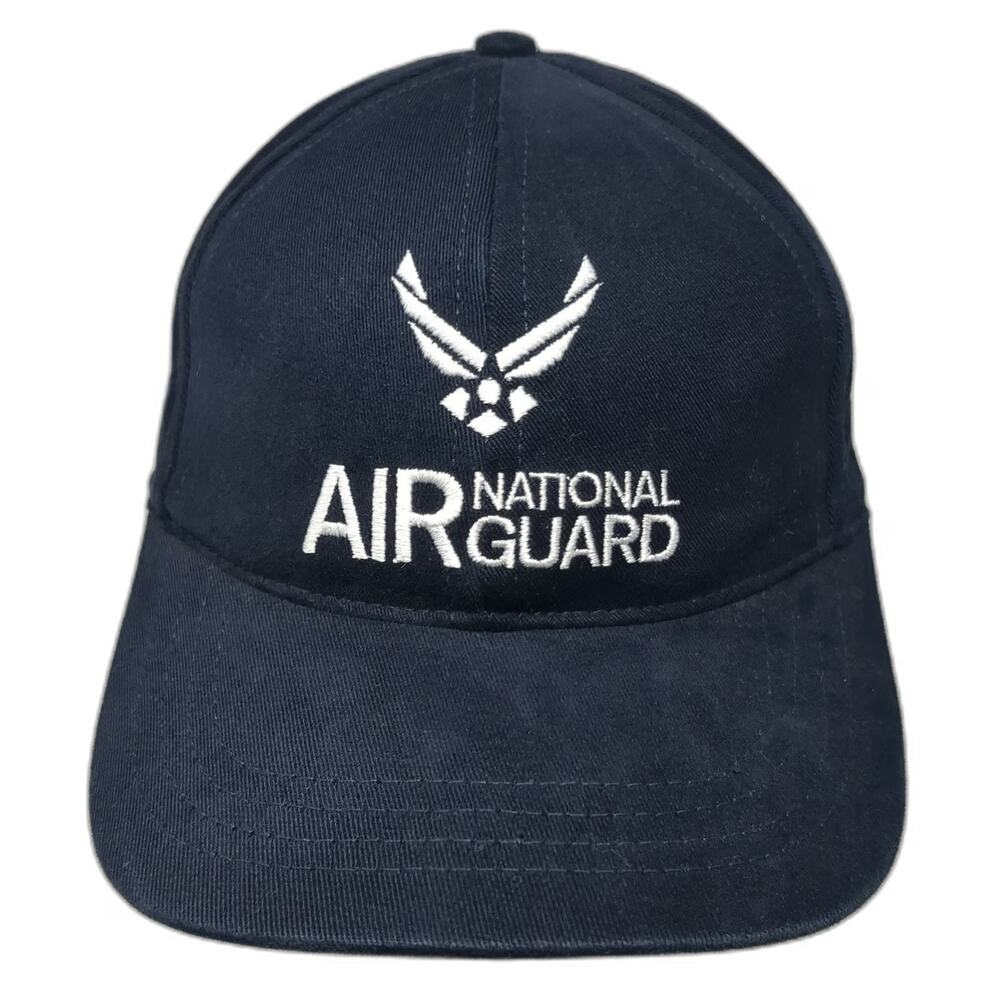 Air National Guard Blue Baseball Cap One Size USA Military GoANG Embroidered Hat